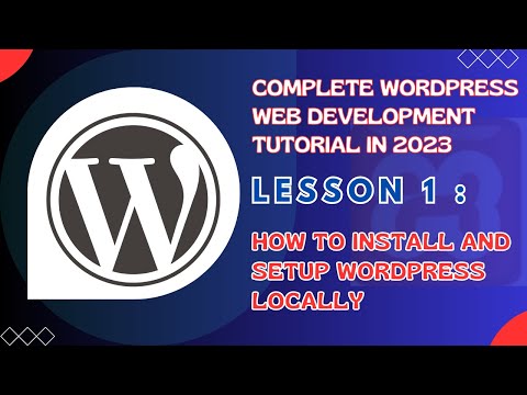 HOW TO INSTALL WORDPRESS LOCALLY
