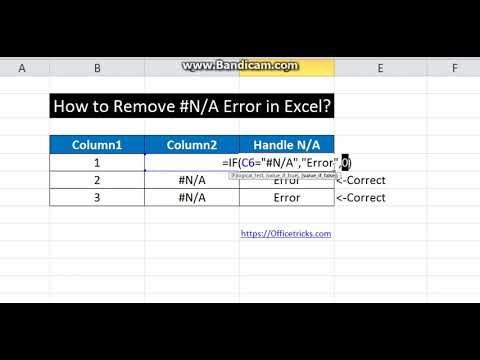 How to remove #n/a in Excel? – Fixing Vlookup #n/a