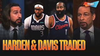 ‘Stunned’ that James Harden was traded to Cavaliers, Anthony Davis trade mean anything? | FTF