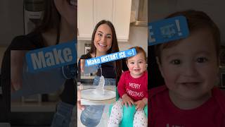How to make Instant Ice 🧊 with science! STEM for kids! #scienceexperiment #instantice