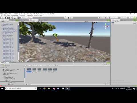 making a pc game using unity