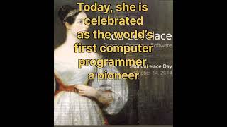 #AdaLovelace #FirstProgrammer  #Tech  #Innovation #ComputerScience #Pioneer #Coding legends