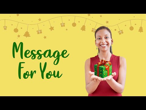 A message for you