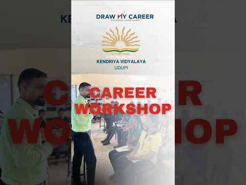 Career Awareness session| Kendriya vidyalaya Udupi|Draw My Career #trending