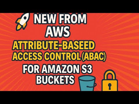 🚀 𝗡𝗘𝗪 𝗙𝗥𝗢𝗠 𝗔𝗪𝗦 — 𝗔𝗧𝗧𝗥𝗜𝗕𝗨𝗧𝗘-𝗕𝗔𝗦𝗘𝗗 𝗔𝗖𝗖𝗘𝗦𝗦 𝗖𝗢𝗡𝗧𝗥𝗢𝗟 (𝗔𝗕𝗔𝗖) 𝗙𝗢𝗥 𝗔𝗠𝗔𝗭𝗢𝗡 𝗦𝟯 𝗕𝗨𝗖𝗞𝗘𝗧𝗦🪣🔐 #aws #s3 #security 