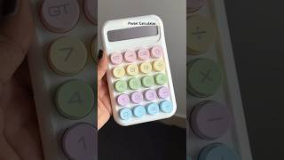 Pastel Gummy Calculators 🎀✨ #trending #trendingshorts #stationery #stationary #kawaii #calculator