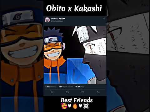 Obito Uchiha    Look There is Nothing in My Heart 🔥♥️   Kakashi X Obito 🥰♥️🔥♥️☠️   By @TheQuietVi