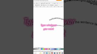 How to make arc text in corel draw x5 #design #designer #how #designing #ved'sdesigningspot