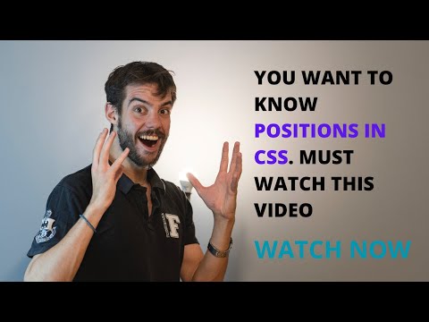 Positions in CSS