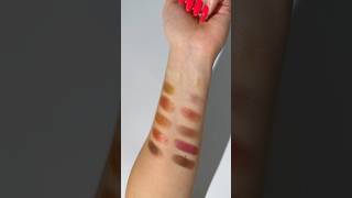 #swatches of the NEW! Limited-Edition Outer Glow & Inner Fire #eyeshadow palettes. ✨