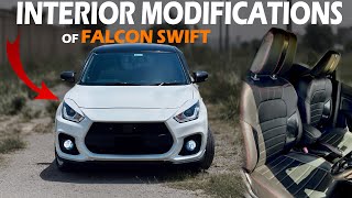 Interior Upgrade of Falcon Swift | Seat Covers, Floor Mats, Debadged & Eye Lids  😈