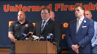 LIVE: Firefighters Discuss Terminations Due to Vaccine Mandate