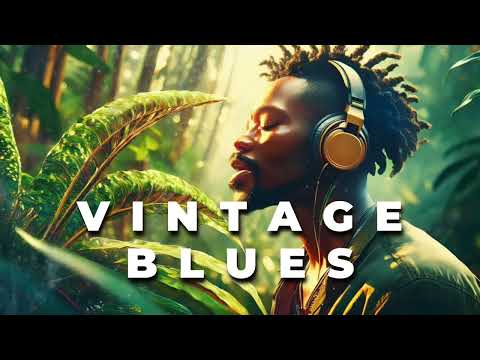 #39 Vintage Blues Music [🎙Raw Soulful Vocals ] Relaxing Night Escape l Retro Classics Style