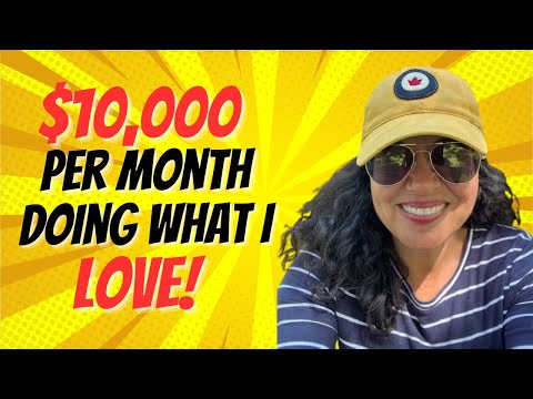 $10,000 a Month Doing What I Love! (Financial Proof)