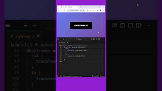 CSS Tutorial | CSS Button Design Challenge 12 #webdesign #css3 #shorts  #csstutorial #coding