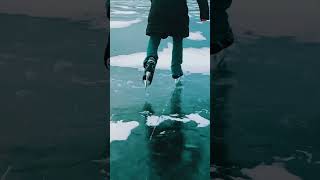 Ice Skating ❄️⛸️ | Winter Vibes That Feel Like a Movie! #shorts