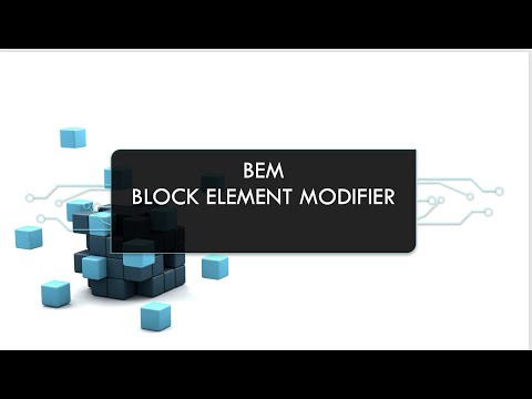 What is BEM model/ learn block element modifier in CSS part3