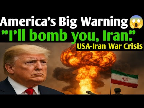 "Trump's Shocking Threat: 'I WILL BOMB IRAN' | Why Is the USA So Angry?"