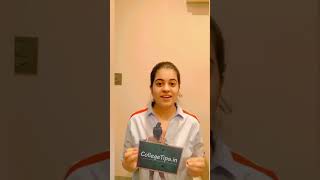 Vani Arora | What She Really think about CollegeTips | Summer Internship Experience #collegetips