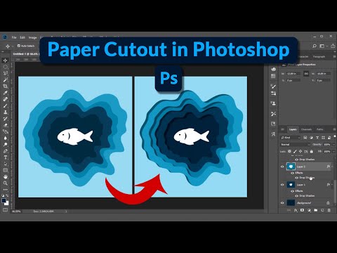 Paper Cutout in Photoshop | Photoshop Tutorials | Muskowl