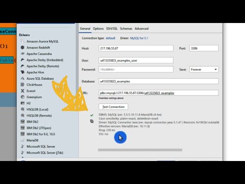 Connect to a remote database using  PhpStorm