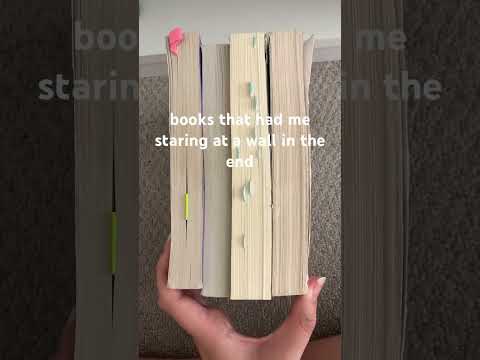 Books that had me staring  at a wall #bookworm #book