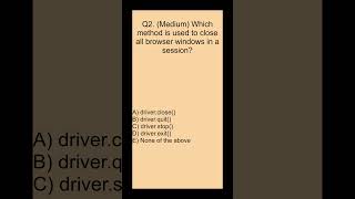 Selenium with Java – Topic 1: WebDriver Basics + 3 MCQ Questions | QA Automation