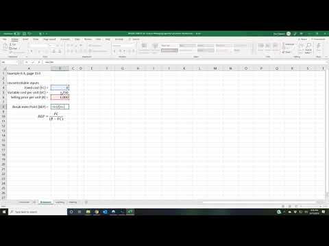 BA320 Ch06 BreakevenCalculation
