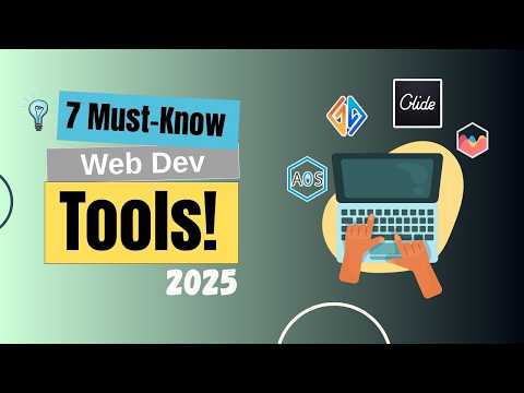 Best Web Dev Tools For Developers to Code Faster 🚀  & Smarter 💡 !