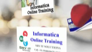 SRY IT Solutions Introducing Informatica Online Training for Beginners
