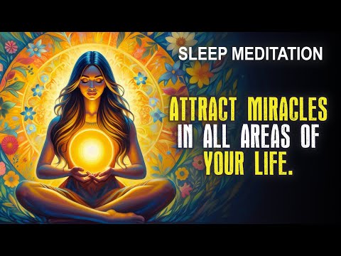 ✨ Guided Sleep Meditation: Attract Miracles in All Areas of Your Life. Affirmations Healing, Money