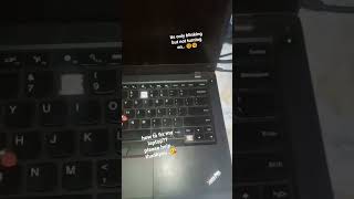 LENOVO T450S only blinking but not turning on 😢.. please help me to fix this  .. thank you  ❤️❤️😘😘