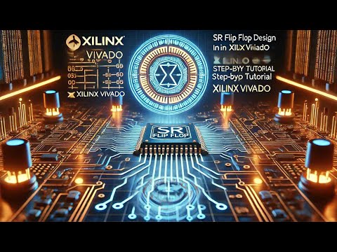 "⚡ SR Flip Flop Design Using Verilog in Xilinx Vivado ⚙️ | Step-by-Step Tutorial 📘💻"Video no.2