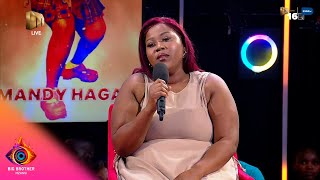 Live show 8: Mandy Hagan leaves the house – BBMzansi | S5 | Mzansi Magic