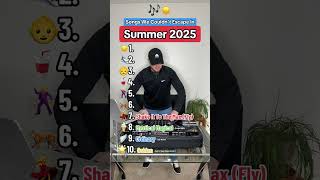 Songs We Couldn’t Escape in Summer 2025