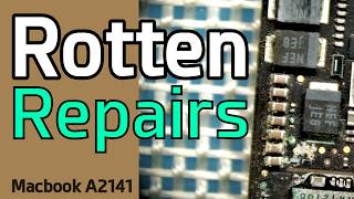 Fixing Macbooks without active testing. Blindly repairing damage before attempting recovery.
