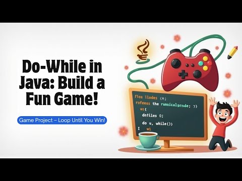 Do-While Loop in Java 🎮 | Mini Game Project for Beginners (2025)