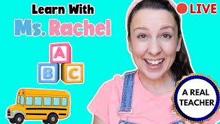 Learn To Talk with Ms Rachel - Toddler Learning Video - Learn Colors, Numbers, Emotions & Feelings