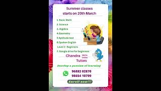 Summer courses #education #maths #onlineclasses #summercourse