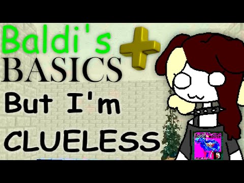 Playing Baldi's Basics But I Find Glitches And Become A Notebook