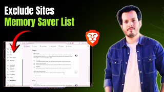 How To Exclude Specific Websites From Memory Saver in Brave Browser – Step by Step Full Guide