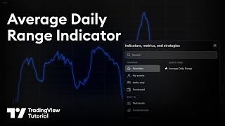 Average Daily Range (ADR) Indicator on TradingView: Tutorial