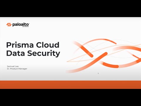 Prisma Cloud Data Security DLP Overview