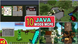 Top 10 java mods for minecraft pocket edition | Best Minecraft mods 1.18 | 02 |Annie X Gamer