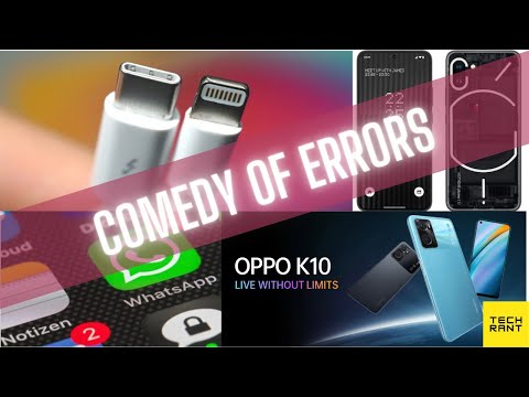 Rant 1 - Oppo K10 5G, Moto G82, iphone with USB C and many more