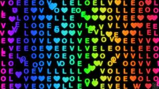 Heart ❤️ Love Pattern | Geometric Motion Patterns - Hearts Background Video, Love Text Messages