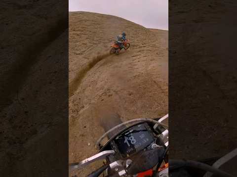 Ravine Ripping.                            #dirtbike #mudriding #ktm250