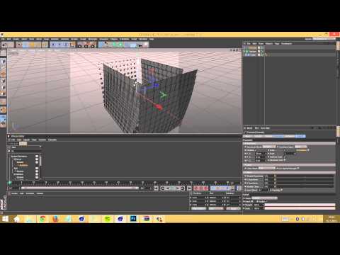 Cinema 4D Mograph Fracture & Explosion FX with Primitive Objects