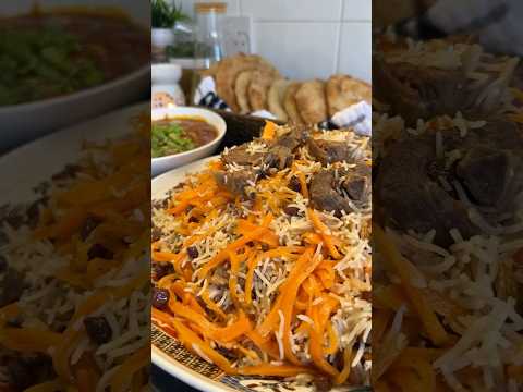 Afghani kabuli Pulao قابلی پلو #youtube #food #youtubeshorts