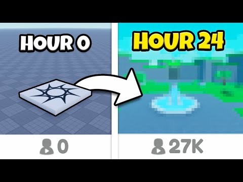 Making An ENTIRE ROBLOX GAME In 24 HOURS!